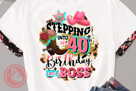 40th Birthday Like a Boss Rodeo Cowboy Review