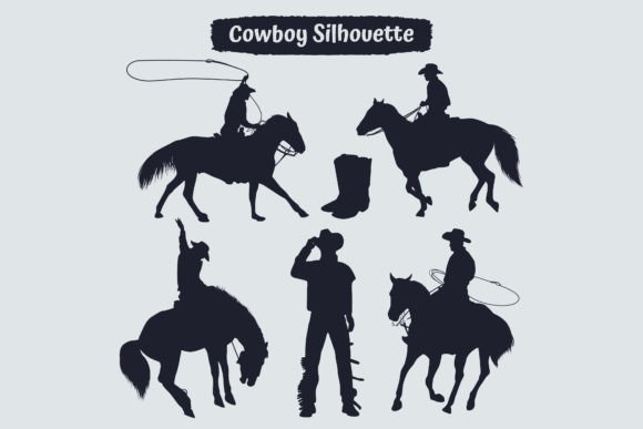 Review: Cowboy Silhouettes Vector for Embroidery