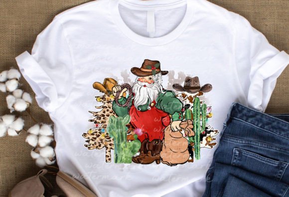 Review: Funny Santa Claus Cowboy Christmas Png