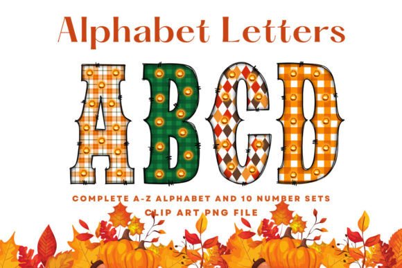 Western Alphabet Doodle Fall Autumn Set Review