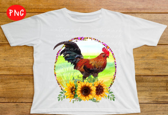 Western Rooster Png, Rooster Sublimation